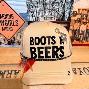BOOTS N BEERS Trucker Hat